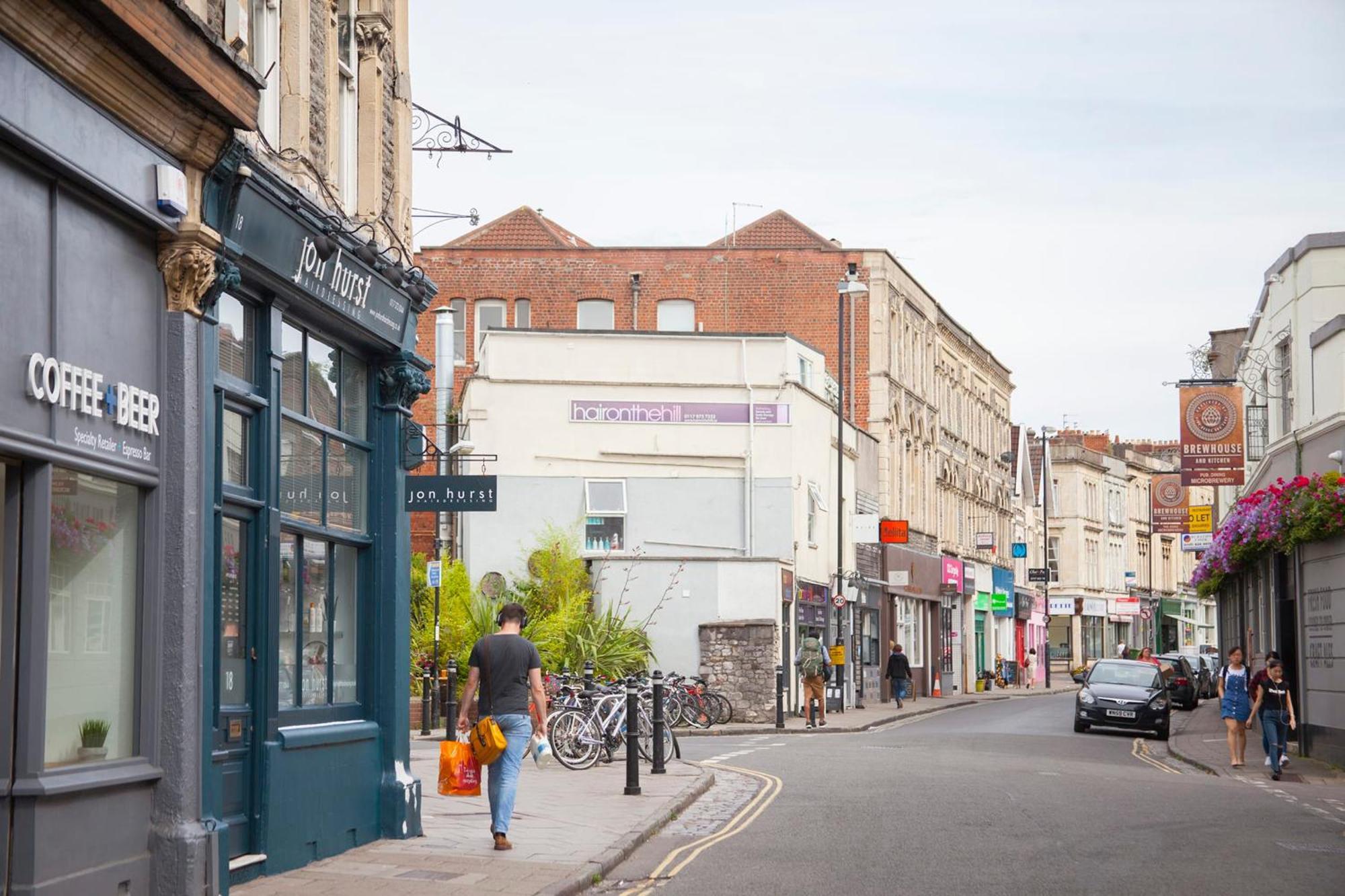 Higgihaus 7 Bed Sleeps Up To 18 Big Groups Best Location Bristol Bagian luar foto